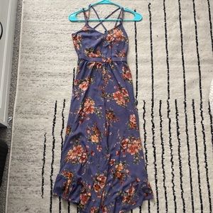 America Eagle Floral Jumpsuit